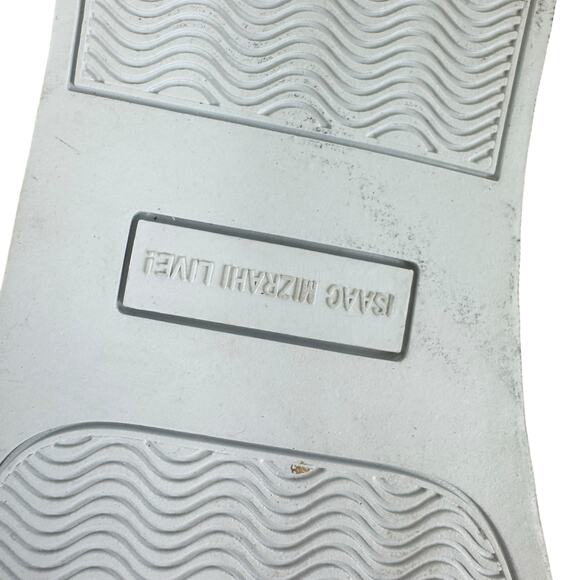 Izaac Mizarahi Live Pink Canvas Gingham Lace Up Fashion Sneakers Size 8.5 - Picture 12 of 12